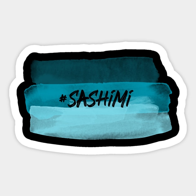 Japanese Style #Sashimi Food Design Sticker by New East 